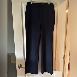 Navy sz 6 GAP wide flare leg work pants